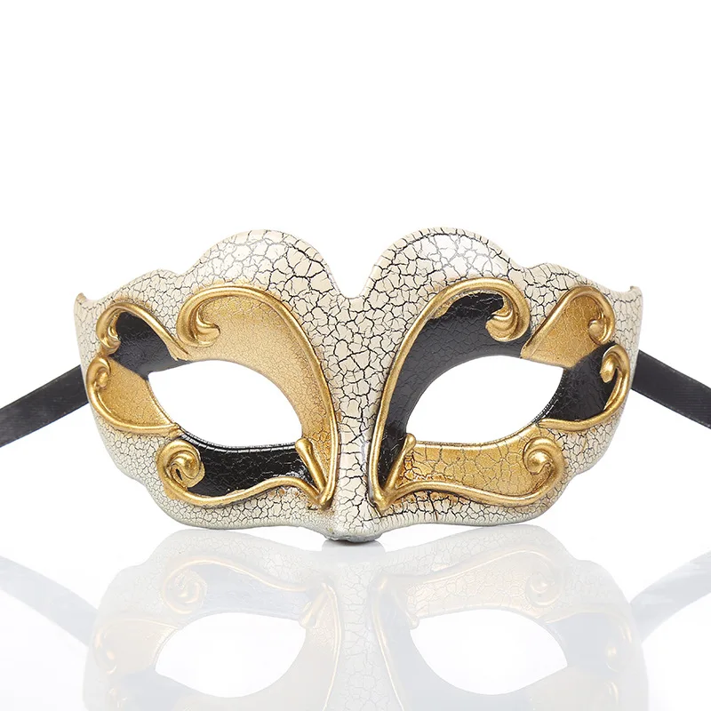 Respirator Half Face - 1pc Venetian Ball Masks Upper Crack