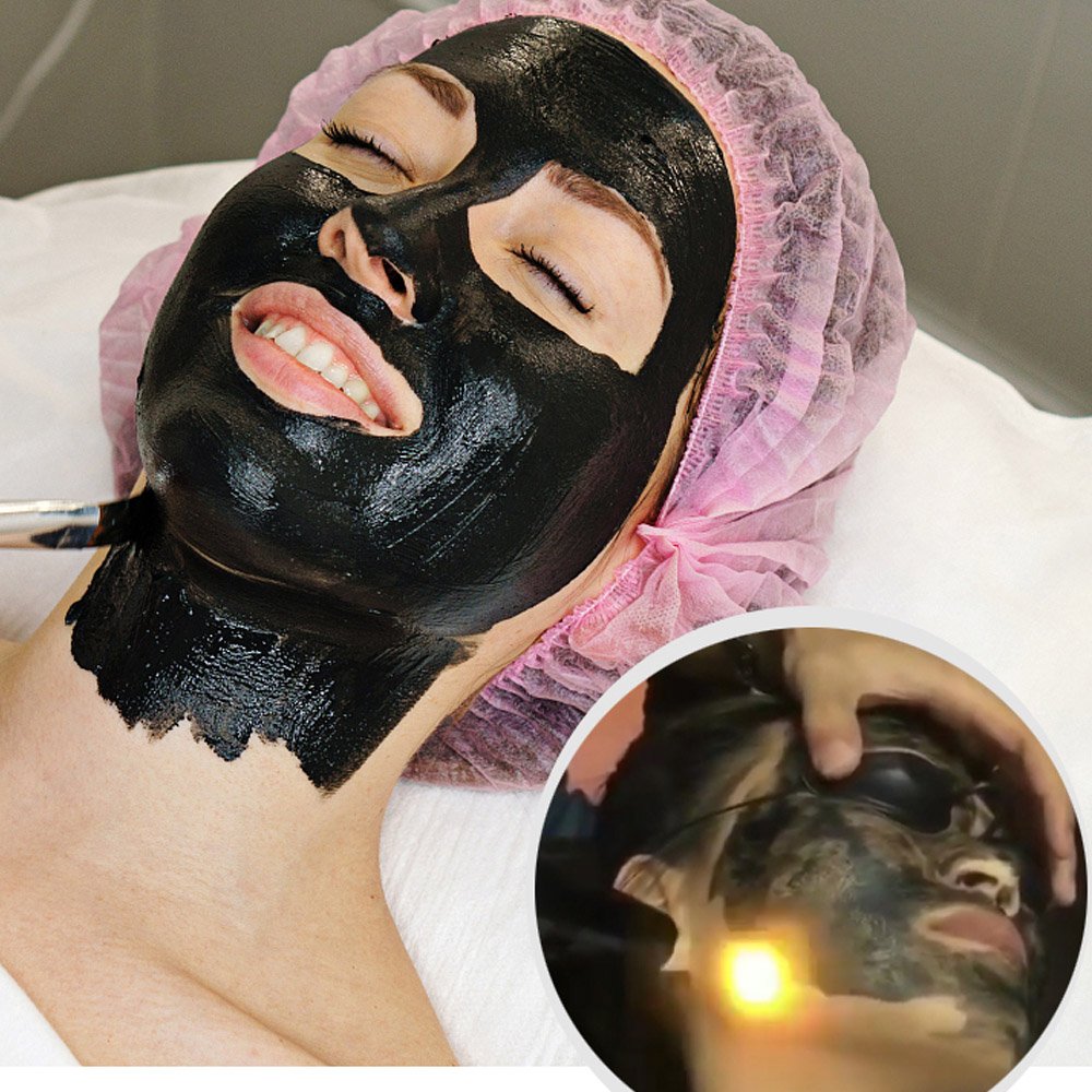 Black Face Mask Pack - 2PCS Carbon Gel Black Face Cream