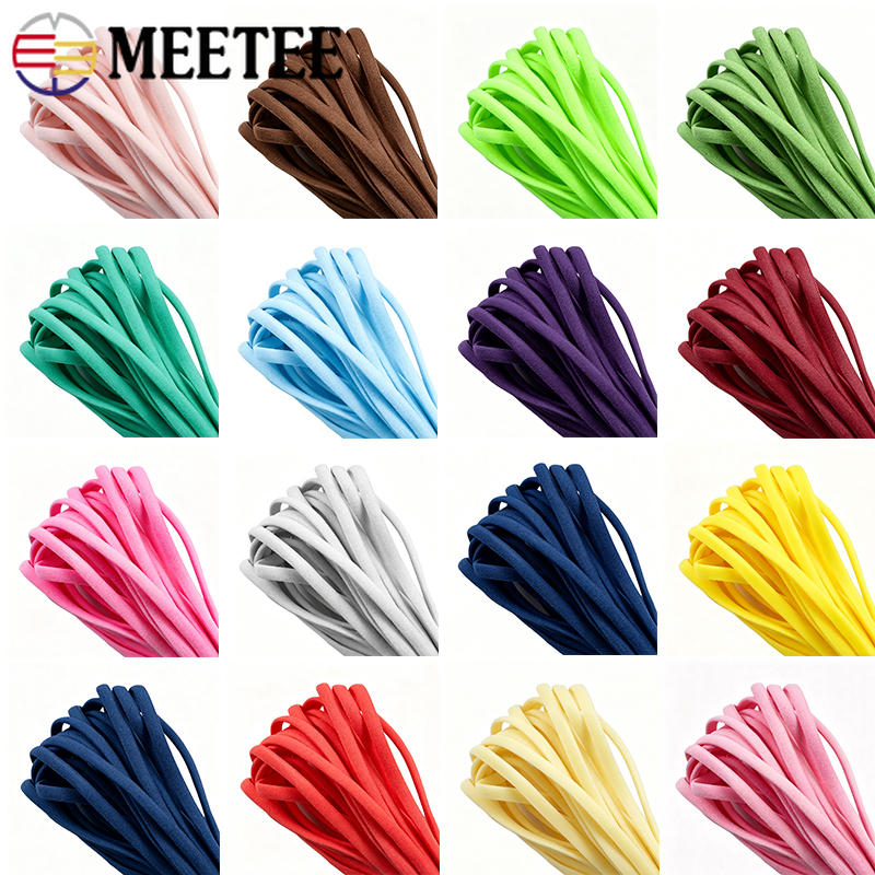 Mask Lanyard Adjustable - 20/30M 3mm 5mm Elastic Cord Rope