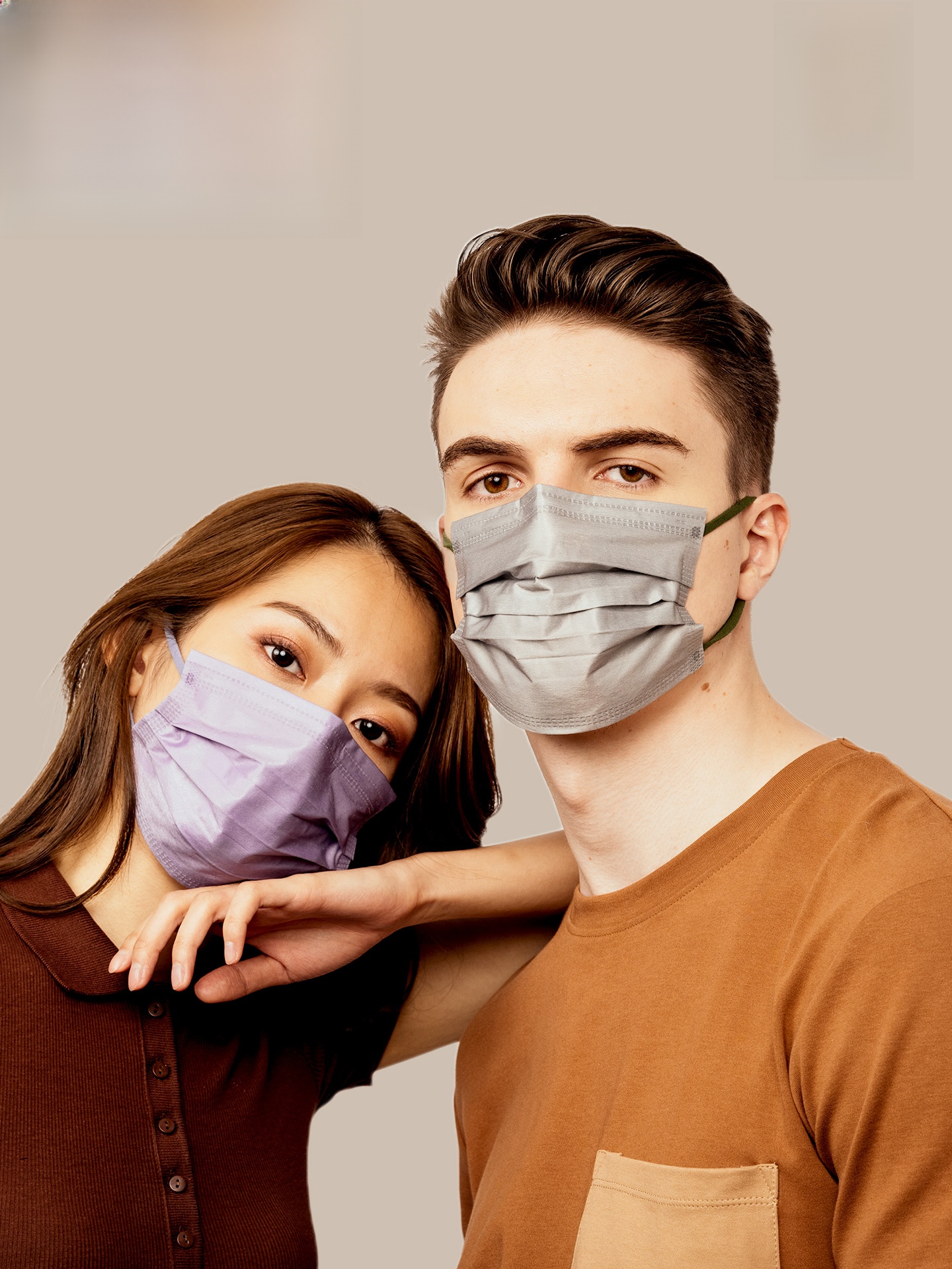 Anti Pollution Mask - 3D 4D Pure Color Flat Faionable