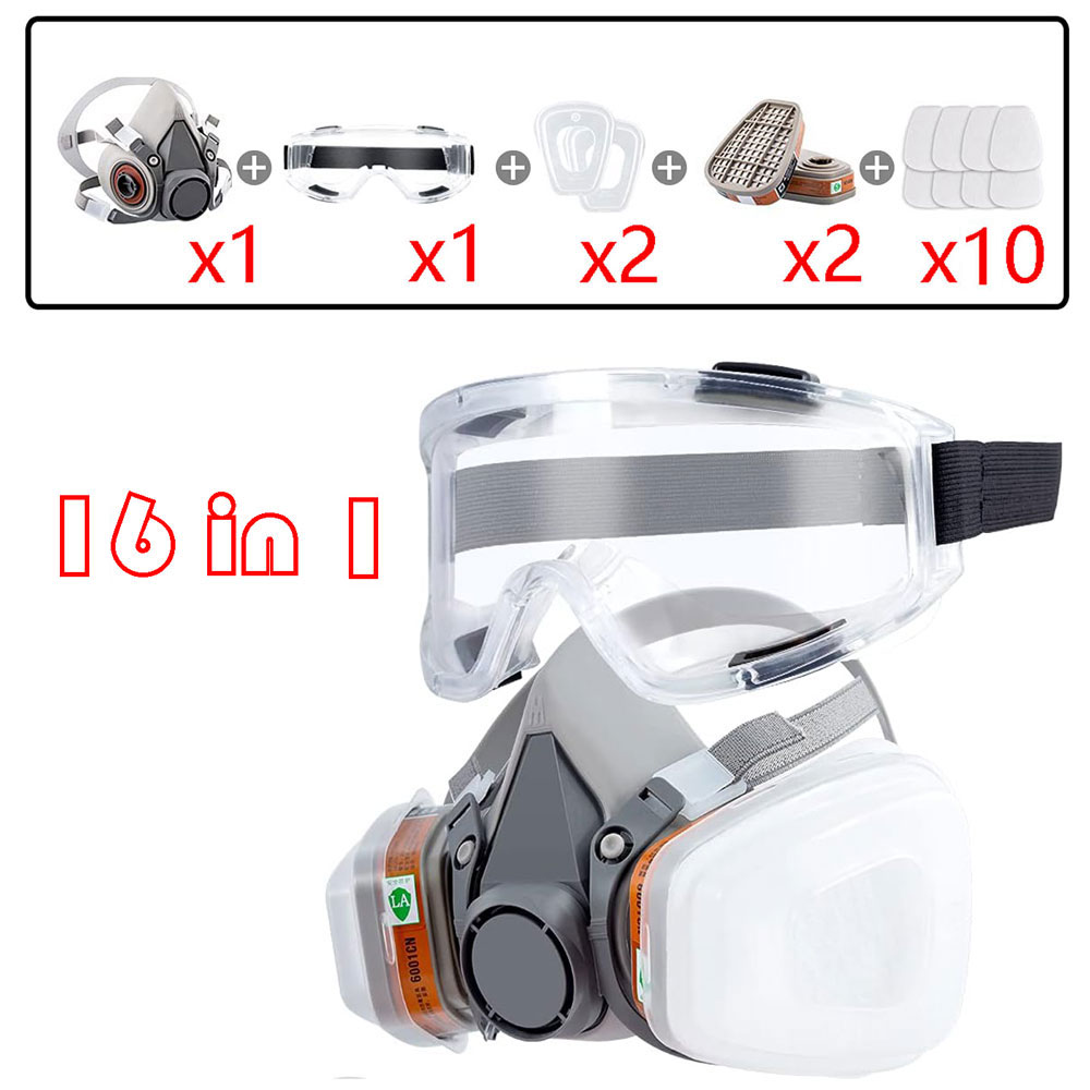 Face Mask Storage Box - Gas Mask 6200 Set Vehicle Painting