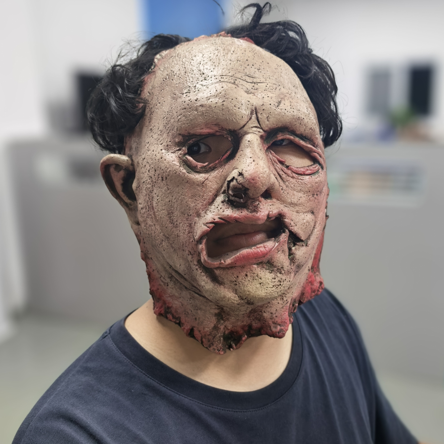 Half Face Skinned Rubber Blood - Respirator Half Face บทวิจารณ์และราคา