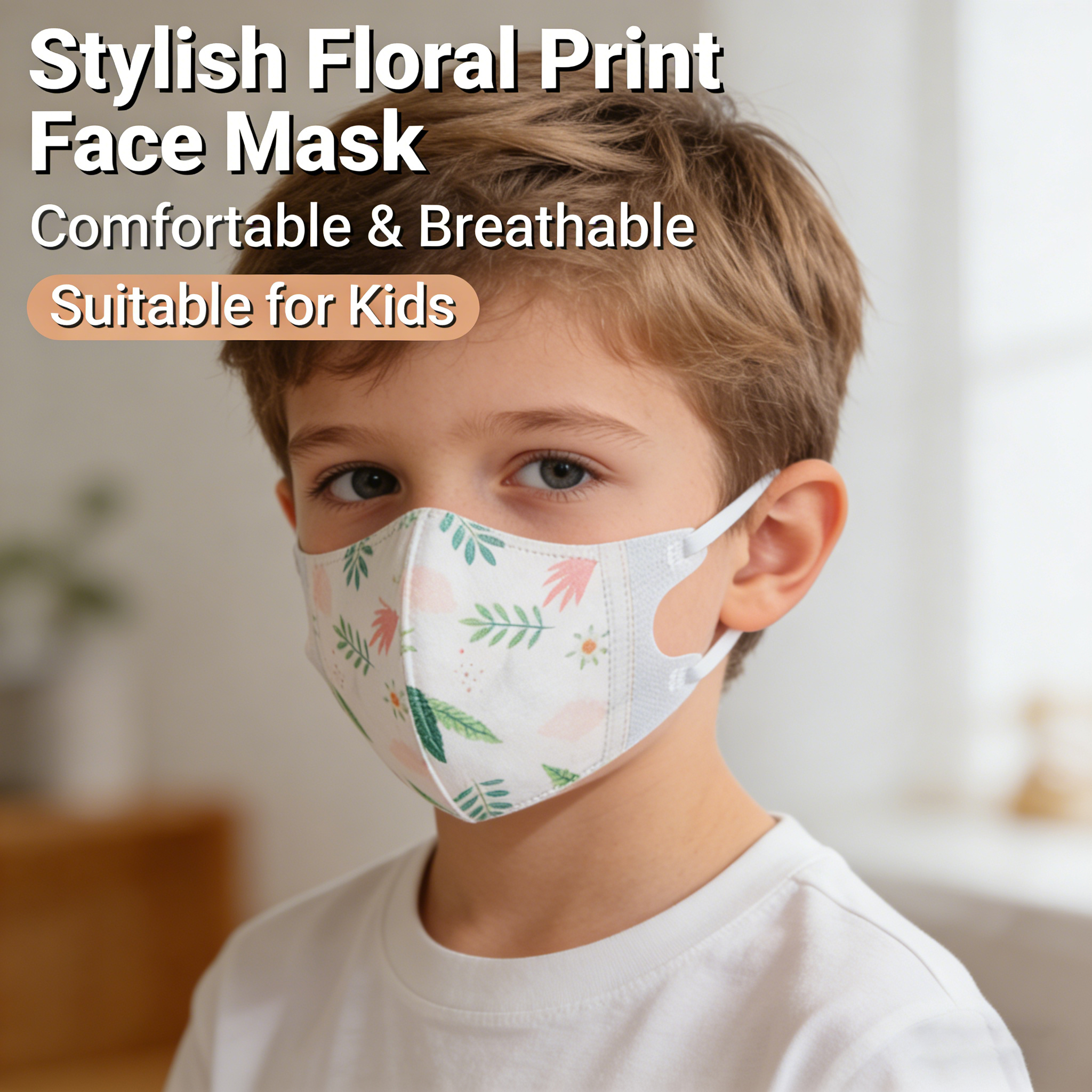 50-100pcs  Kids Face Mask FPP2 - Disposable Surgical Mask บทวิจารณ์และราคา
