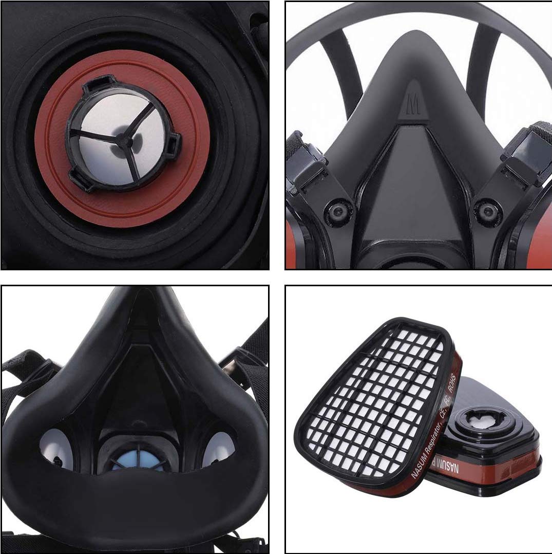 Dust Gas Mask Anti-fog Safety  - Dust Mask Construction บทวิจารณ์และราคา