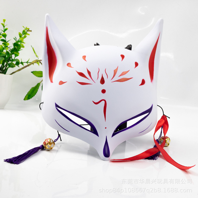 Anime Demon Foxes Mask Hand-Pa - Respirator Half Face บทวิจารณ์และราคา