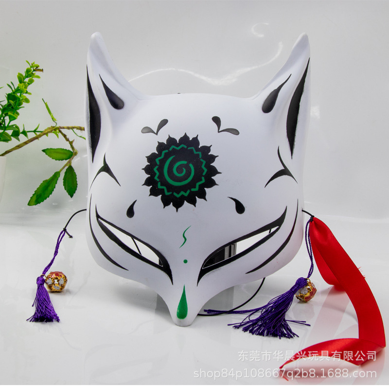 Anime Demon Foxes Mask Hand-Pa - Respirator Half Face บทวิจารณ์และราคา