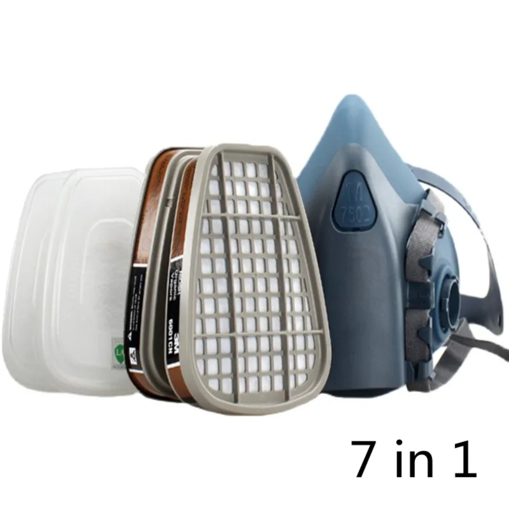 7 in 1 Suit 7501 7502 7503 Ind - Dust Mask Construction บทวิจารณ์และราคา