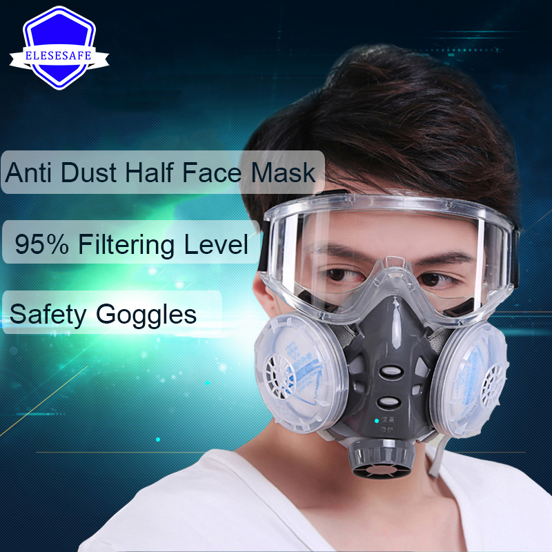New Anti Dust Mask Full Face R - Dust Mask Construction บทวิจารณ์และราคา