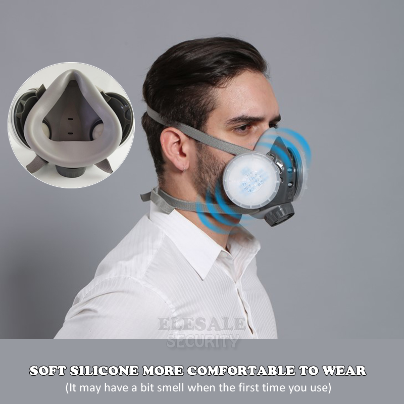 New Anti Dust Mask Full Face R - Dust Mask Construction บทวิจารณ์และราคา