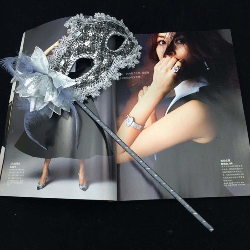 Venetian Party Handheld Masque - Respirator Half Face บทวิจารณ์และราคา
