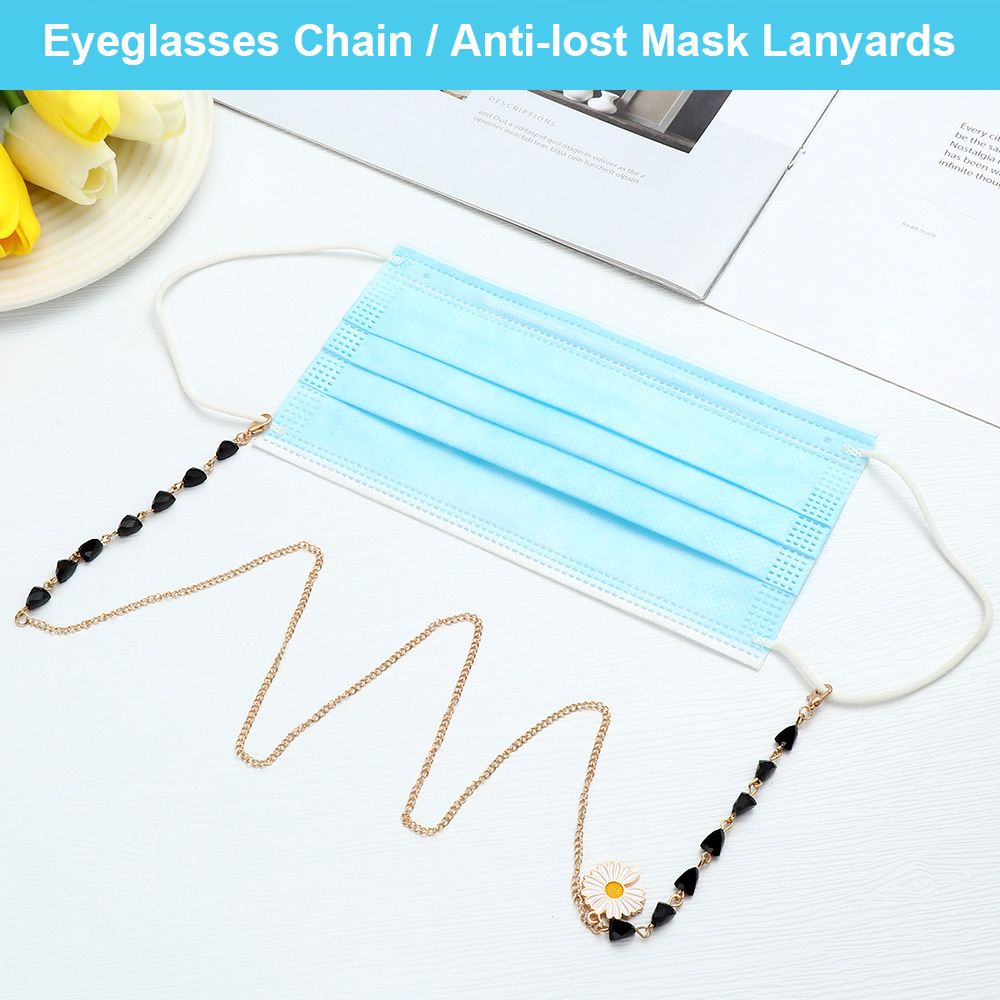 Fashion Women Anti-Lost Glasse - Mask Chain Holder บทวิจารณ์และราคา