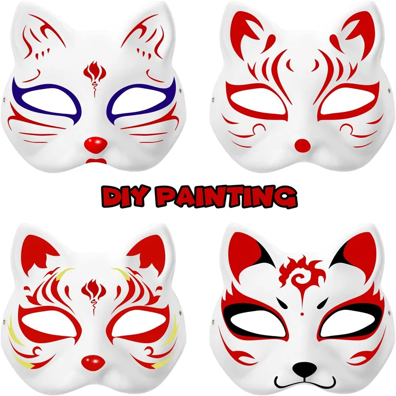 Mask Paper Blank Mask Hallowee - Respirator Half Face บทวิจารณ์และราคา