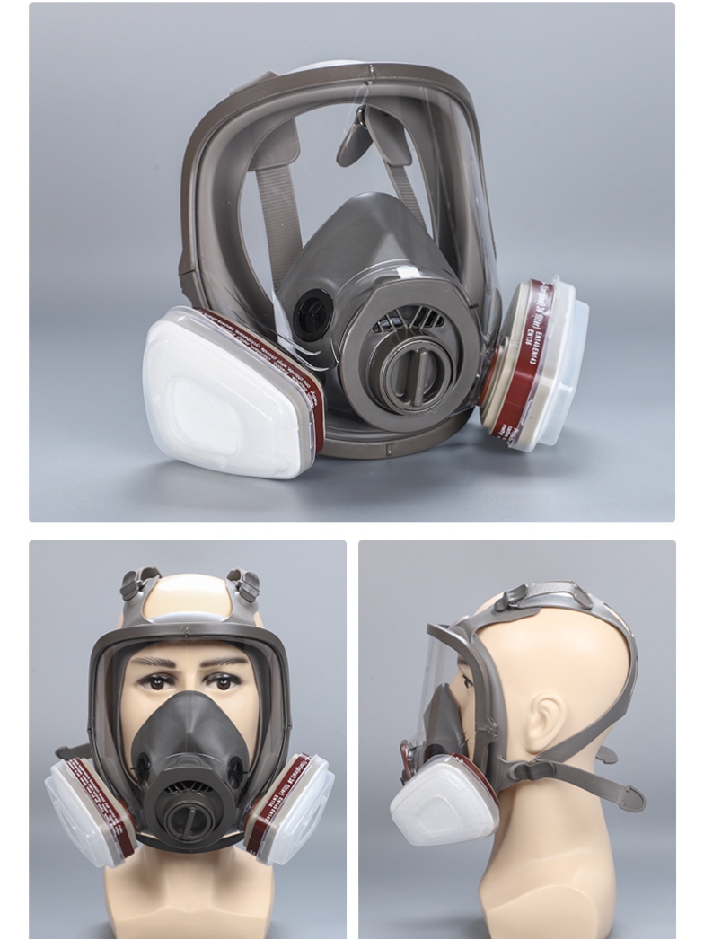 Full Face Gas Masks Survival C - Dust Mask Construction บทวิจารณ์และราคา