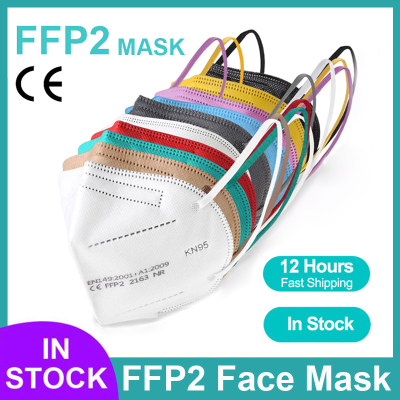 5Layer FFP2 Masks CE Approve K - Black Face Mask Pack บทวิจารณ์และราคา