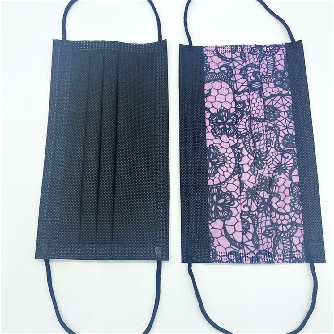 50PCS Disposable Lace Mouth Ma - Disposable Mask Blue บทวิจารณ์และราคา