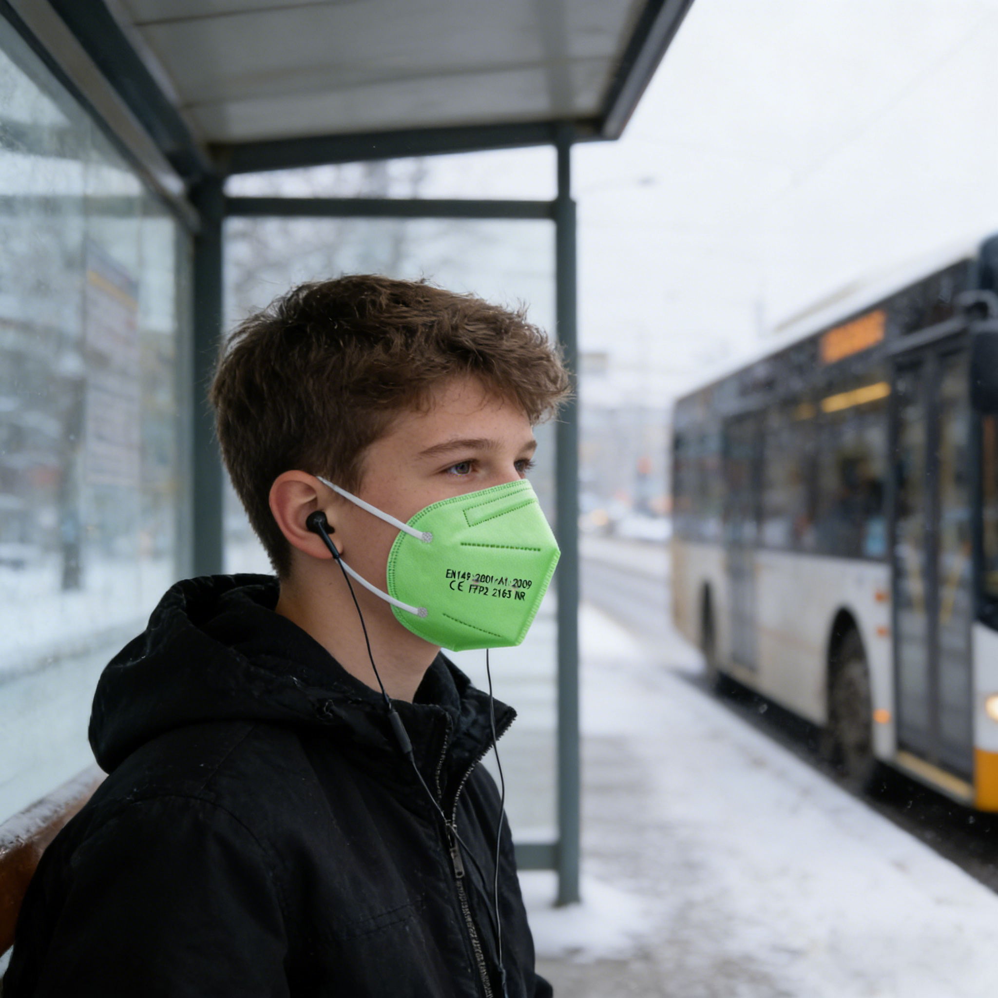 50-100pcs Kids Facemask KN95 M - Disposable Surgical Mask บทวิจารณ์และราคา