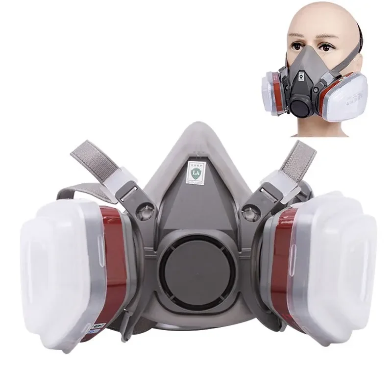 7in1 Gas Proof Half Face Mask  - Respirator Half Face บทวิจารณ์และราคา