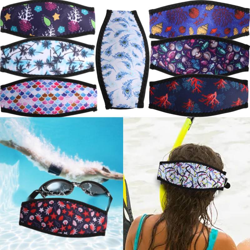 Diving Strap Cover Mask Straps - Mask Lanyard Adjustable บทวิจารณ์และราคา