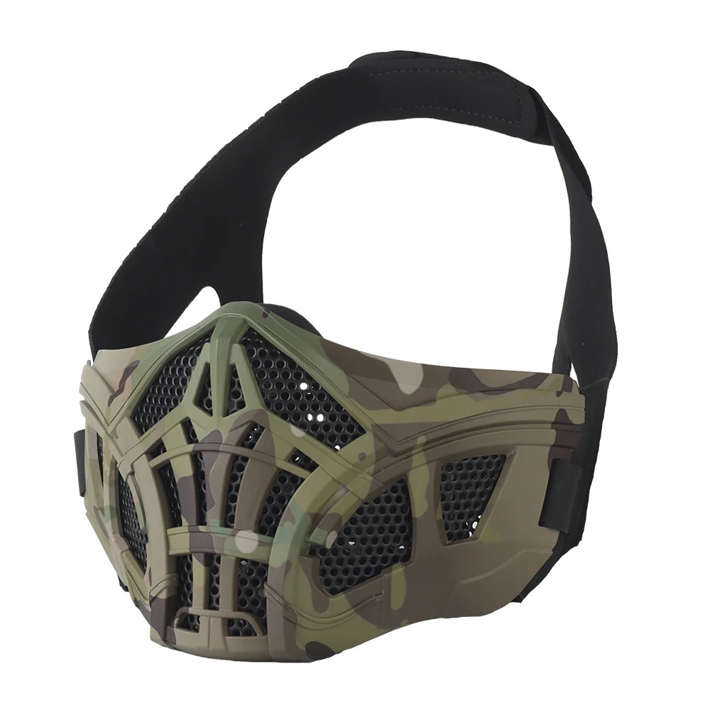 Tactical Airsoft Half Face Mas - Respirator Half Face บทวิจารณ์และราคา