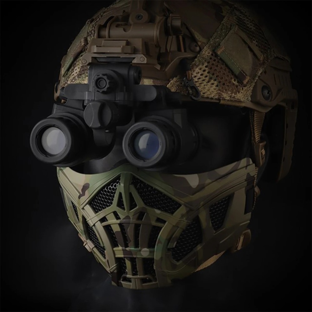 Tactical Airsoft Half Face Mas - Respirator Half Face บทวิจารณ์และราคา