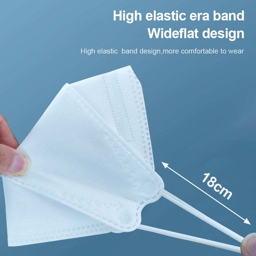10-200pcs fpp2 fish mask kn95  - Disposable Surgical Mask บทวิจารณ์และราคา