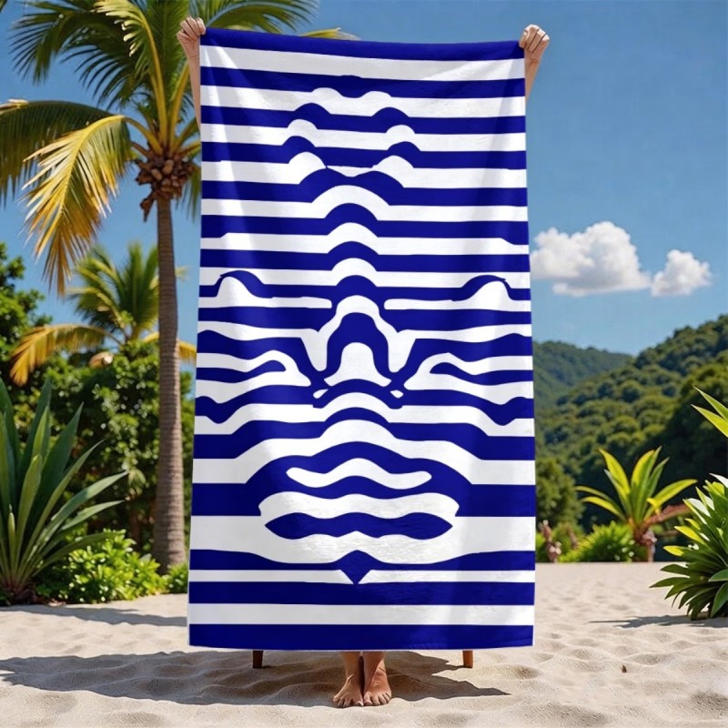 Large Abstract Striped Face Be - Cloth Face Mask Washable บทวิจารณ์และราคา