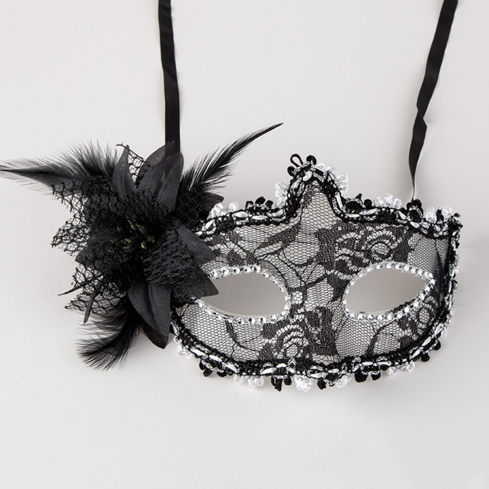 Eye Mask Side Flower Masquerad - Respirator Half Face บทวิจารณ์และราคา