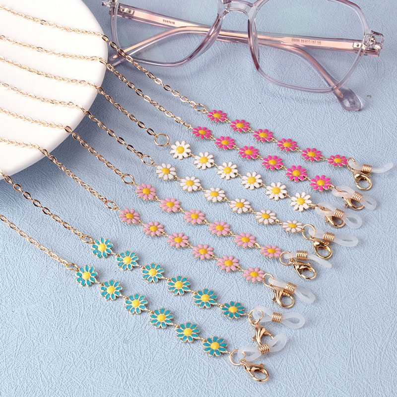 Stylish Flowers Glasses Chains - Mask Chain Holder บทวิจารณ์และราคา