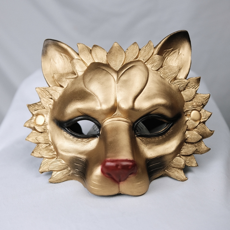 Cosplay Lion Mask PU Half Face - Respirator Half Face บทวิจารณ์และราคา