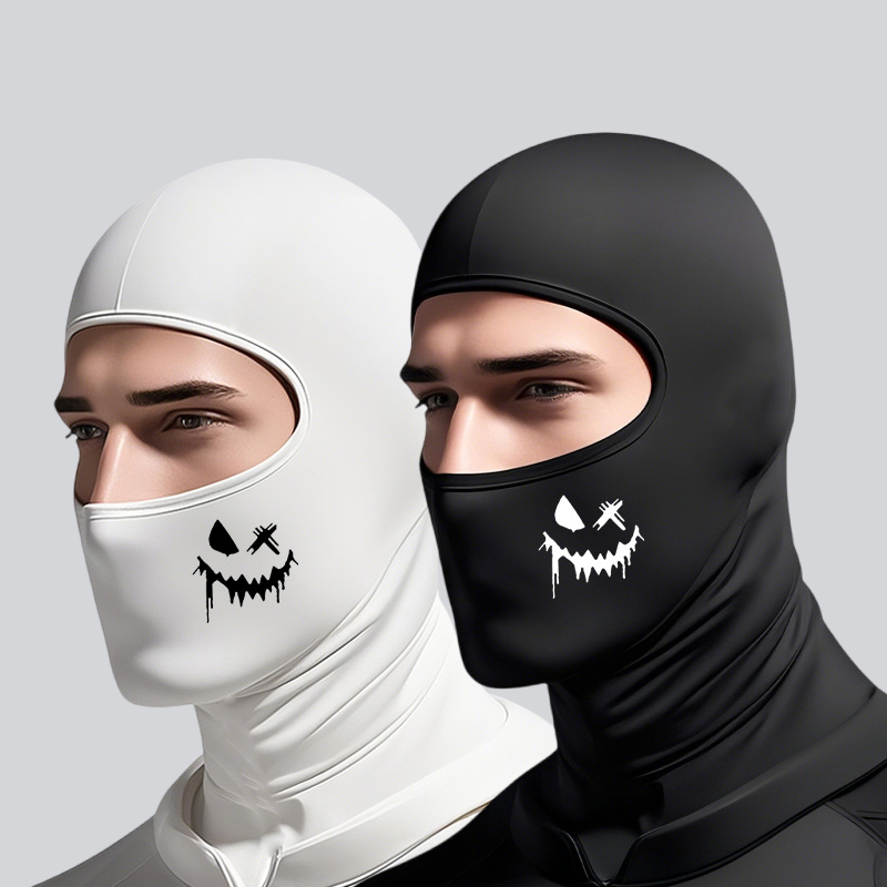 2pcs Set  Unisex Balaclava Cap - Black Face Mask Pack บทวิจารณ์และราคา