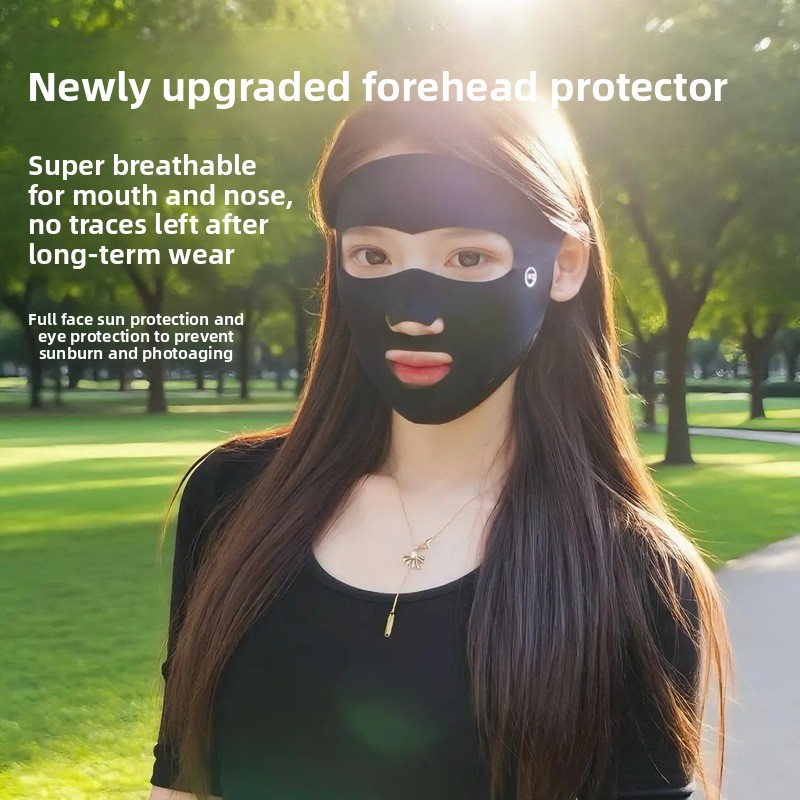 Summer Full Face Sunscreen Mas - Sports Mask Breathable บทวิจารณ์และราคา