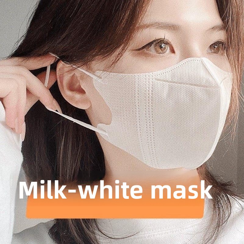 Milk White Breathable Thin Ste - Disposable Surgical Mask บทวิจารณ์และราคา