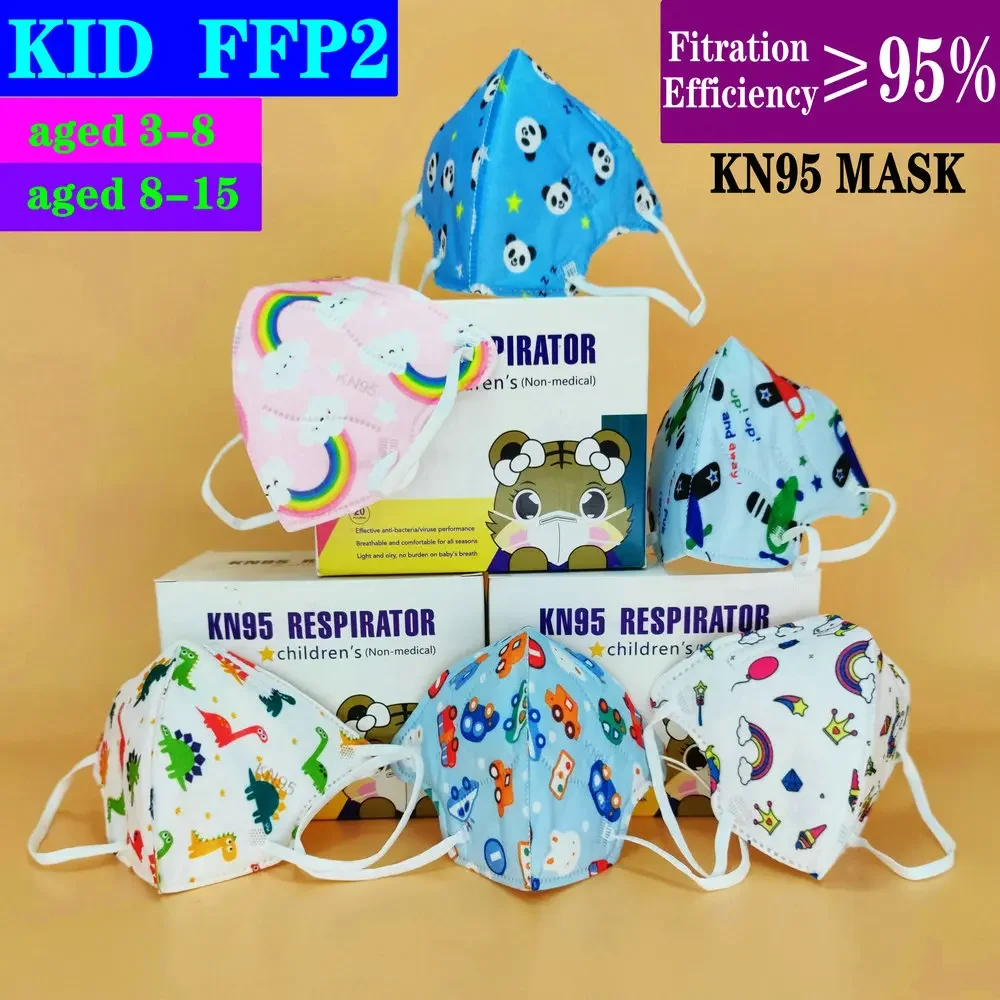 FFP2 CE Mask KN95 Child Childr - Disposable Surgical Mask บทวิจารณ์และราคา