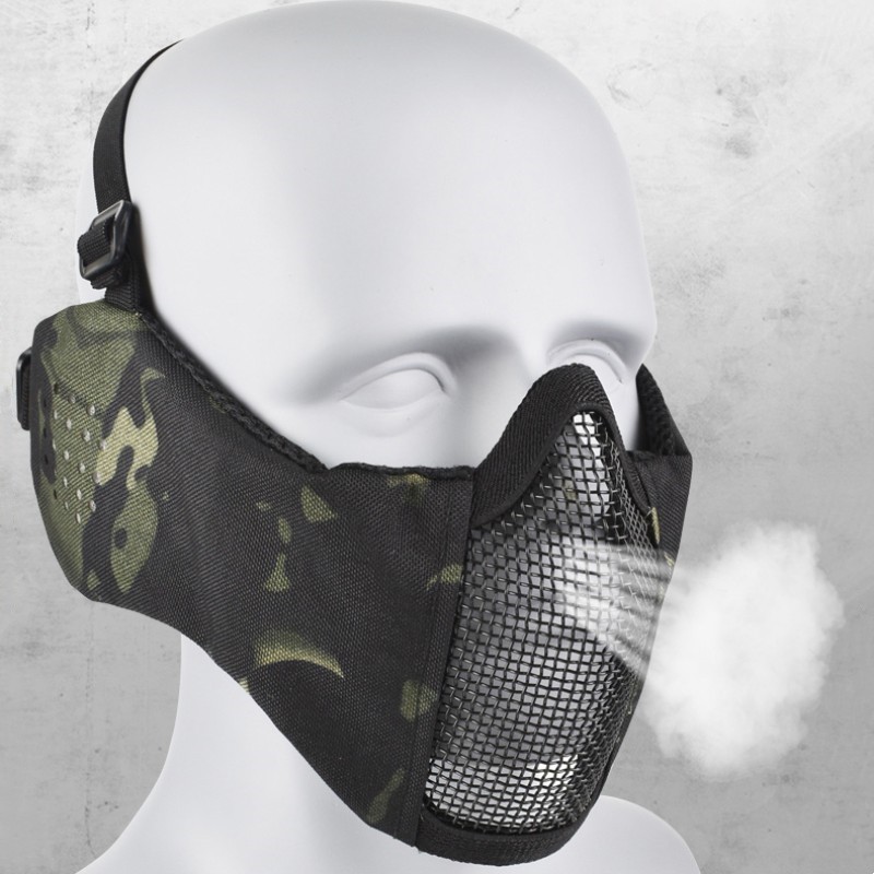 Hunting Foldable Mesh Mask Wit - Respirator Half Face บทวิจารณ์และราคา