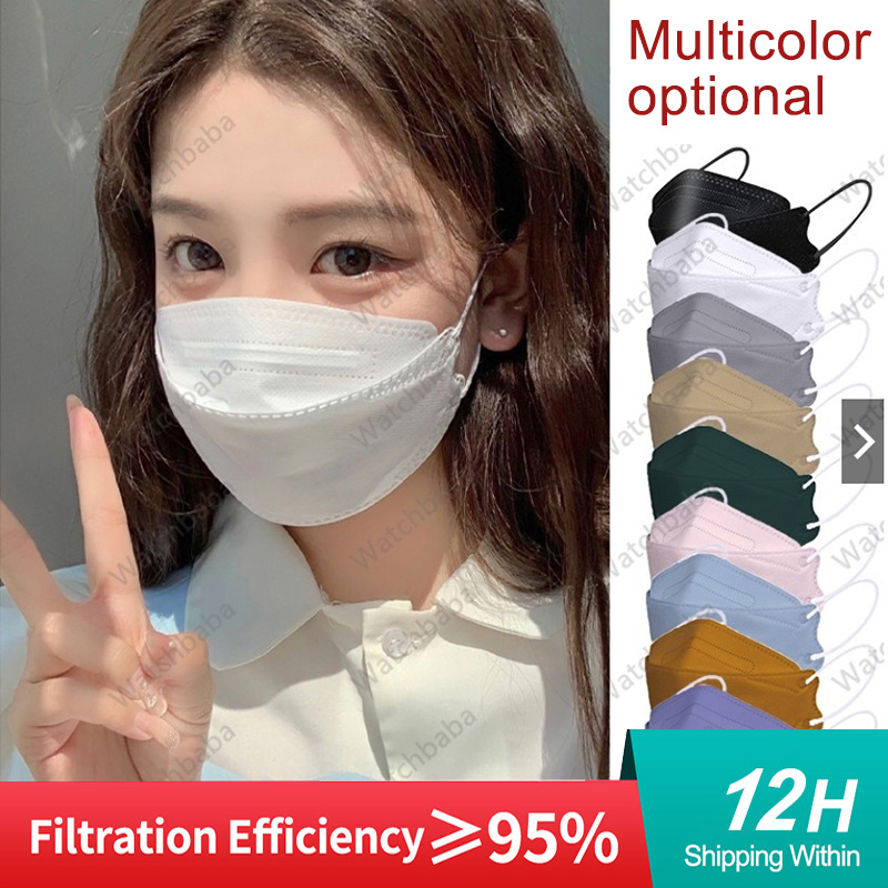 masks ffp2 face masks KN95 col - Disposable Surgical Mask บทวิจารณ์และราคา