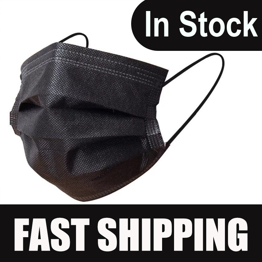 Black Face Mask Mouth Cover Pr - Disposable Surgical Mask บทวิจารณ์และราคา