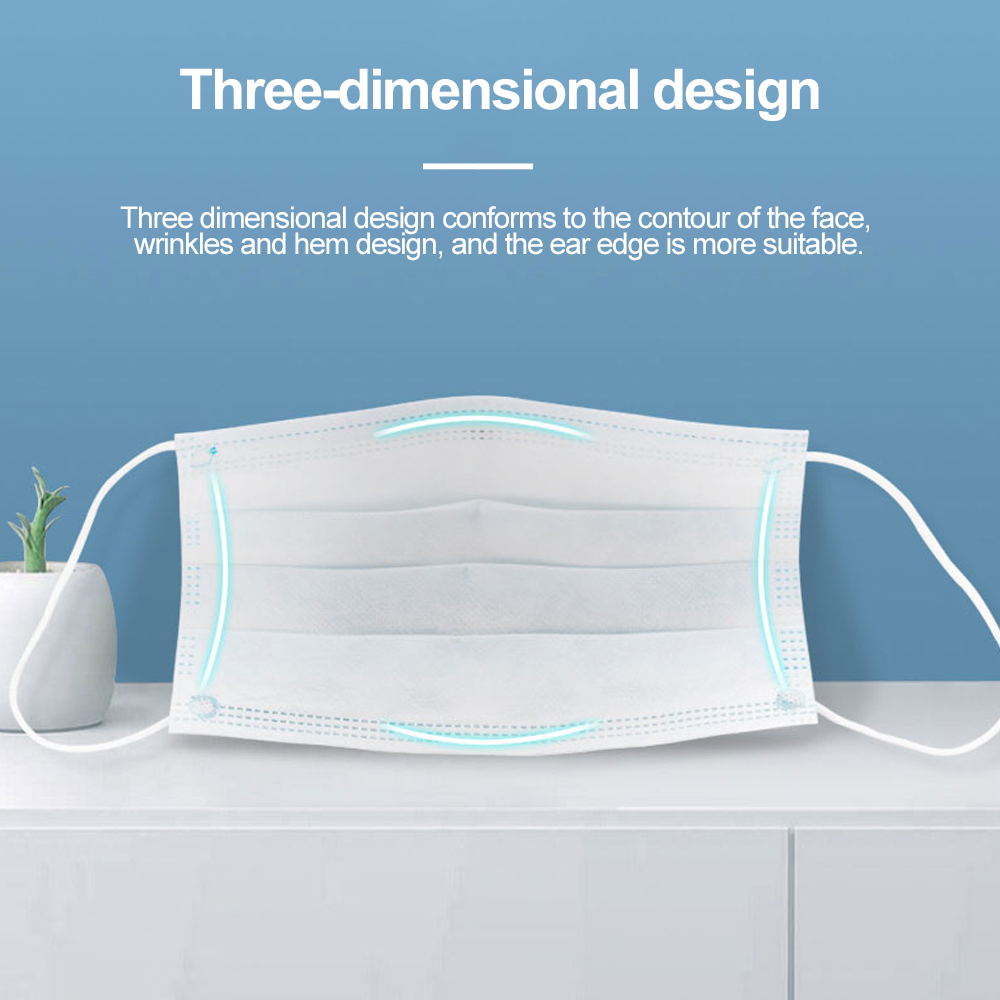 Black Face Mask Mouth Cover Pr - Disposable Surgical Mask บทวิจารณ์และราคา