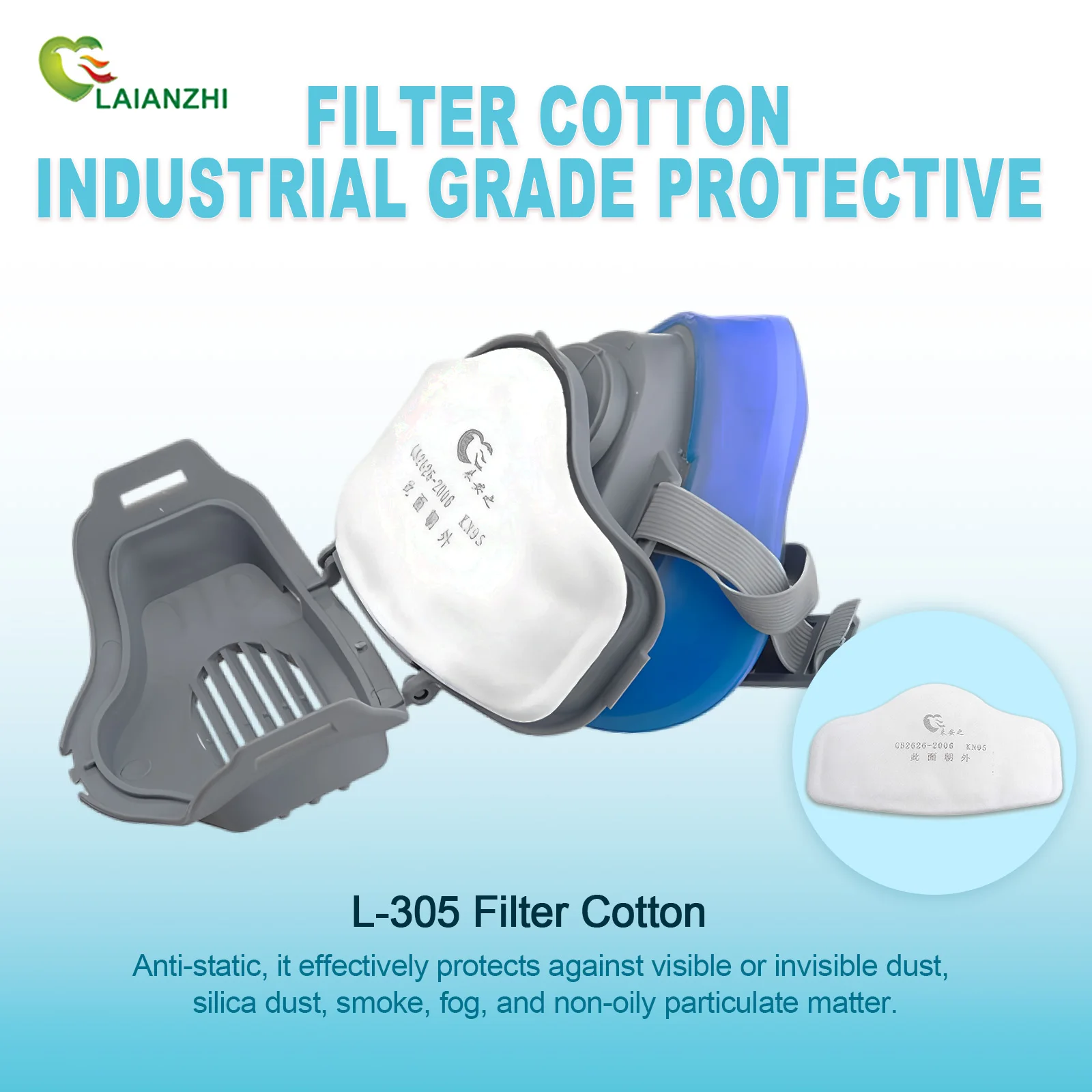 LAIANZHI Dust proof silicone m - Dust Mask Construction บทวิจารณ์และราคา