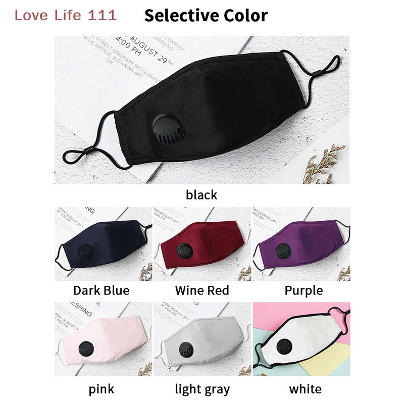 Anti-pollution PM2.5 Dust Mask - Cloth Face Mask Washable บทวิจารณ์และราคา
