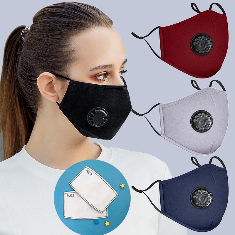 Anti-pollution PM2.5 Dust Mask - Cloth Face Mask Washable บทวิจารณ์และราคา